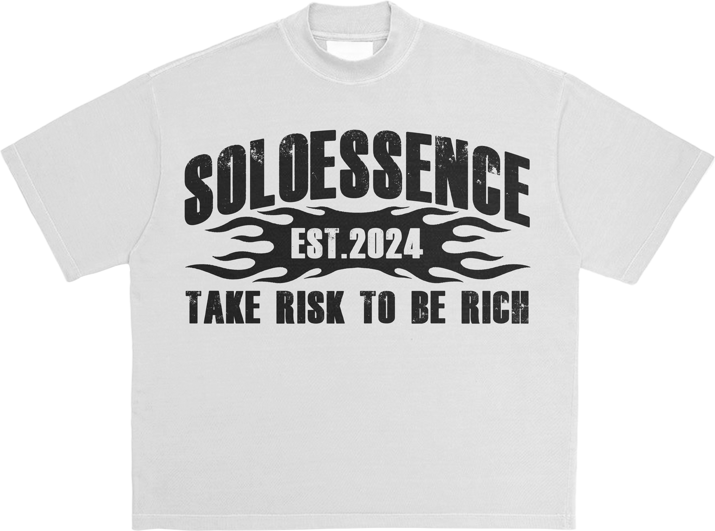 BLACK N WHITE TEE